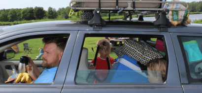 We gaan op autovakantie en nemen mee… piepers, pasta en pindakaas