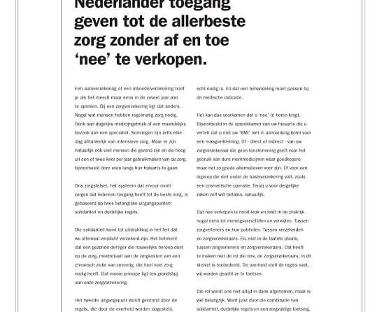 FD-advertentie-van-Zorgverzekeraars-Nederland