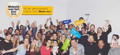 Pricewise genomineerd voor Website van het Jaar