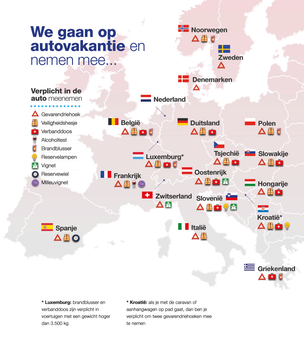 Verplicht auto in - Tol berekenen