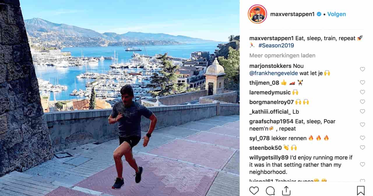 Bron: Instagram Max Verstappen