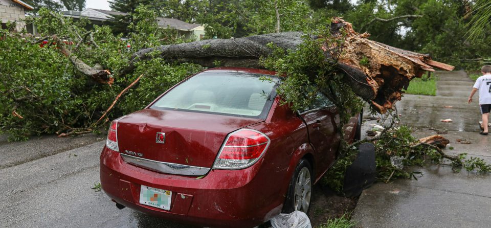 Stormschade aan je auto