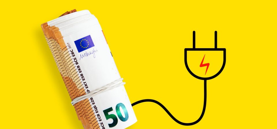 geld met een sroom