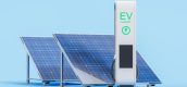 Elektrische auto opladen met zonnepanelen