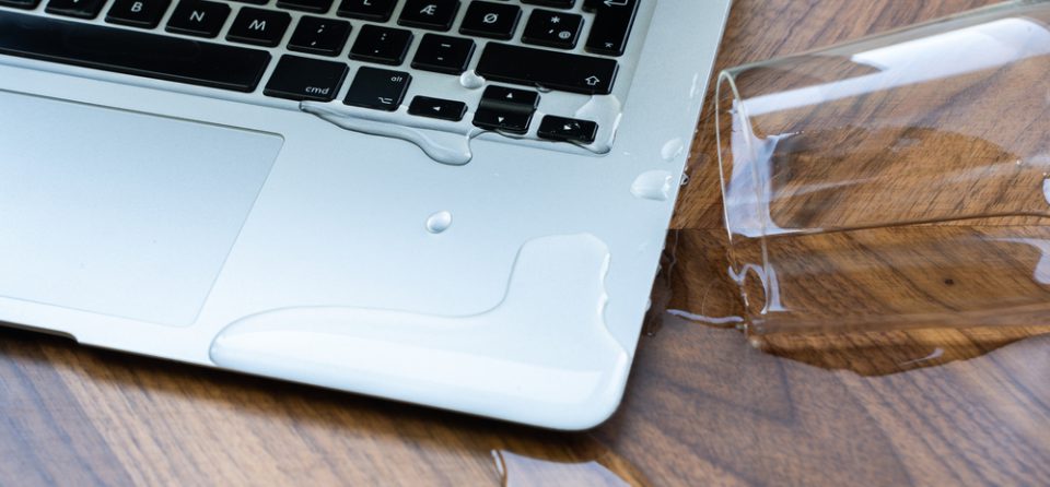 schade aan laptop